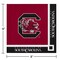 Party Central Club Pack of 240 Red and Black NCAA South Carolina Gamecocks 2-Ply Disposable Beverage Napkins 5"